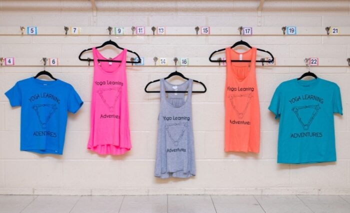 Yoga Learning Adventures T-Shirt Adult Sizes